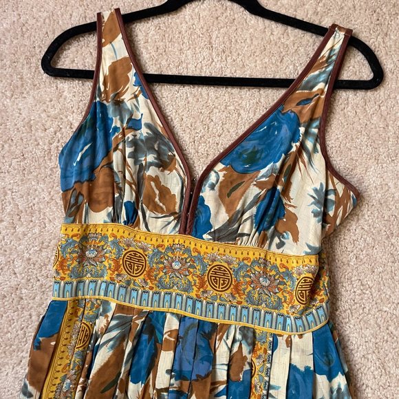Plenty Tracy Reese Anthropologie Print Dress Size 6 - Picture 2 of 3